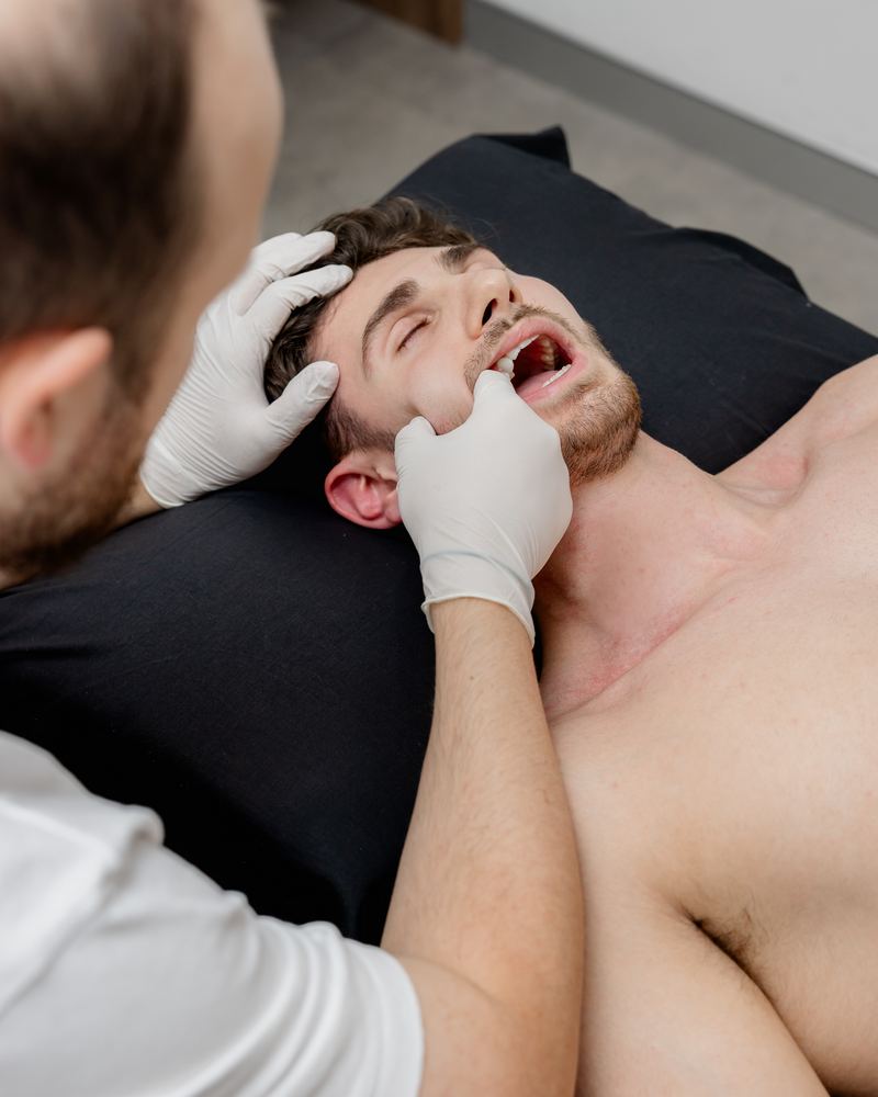 Manual therapy of the muscles of mastication for TMJ-related headache
